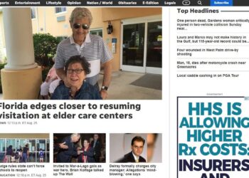 The Palm Beach Post and Palm Beach Daily News have updated websites