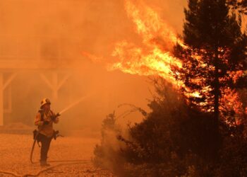 About 560 wildfires burning right now 6 dead