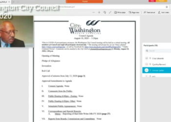 City council livestream interrupted, recording to be posted – Washington Daily News