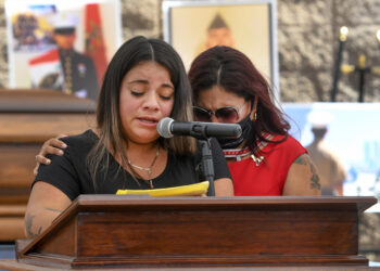 More than 300 say goodbye to Montebello’s fallen Marine – Whittier Daily News