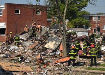 Several major explosions reported in Baltimore