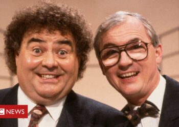 Little and Large: Duo talk of Eddie’s health in unseen film