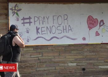 Kyle Rittenhouse charged over Wisconsin protest deaths