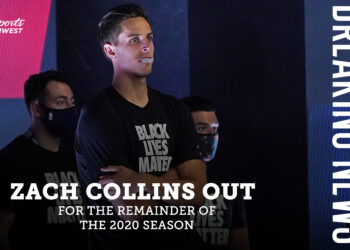 Zach Collins will reportedly undergo season-ending ankle surgery