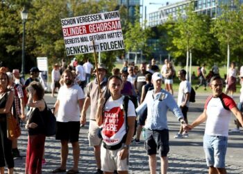 German Court Permits Berlin Protests Against Coronavirus Curbs | World News