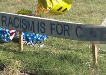 Neighbor feud over loud music in Troy spurs bold anti-racist lawn sign