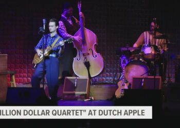Adapting a music hangout jam session into a COVID-19 safe theatre in “Million Dollar Quartet” at Dutch Apple Dinner Theatre