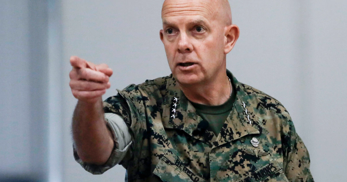 Marine commandant calls on retired military leaders to be thoughtful about political comments