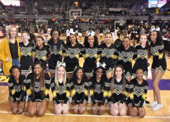Farmville Central High cheer preps during uncertain sports season