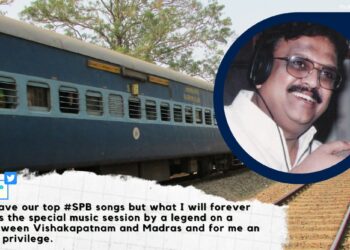 ‘A special music session on train, with SPB’: Man goes down memory lane