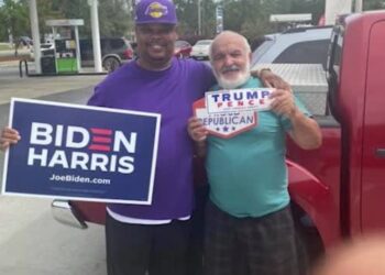 “We’re All Together” – Neighbors Don’t Let Politics Ruin Friendship