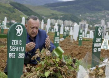 Bosnia: Unnerved by virus denial, survivors mourn their dead | World News