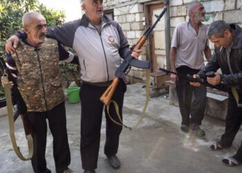 Nagorno-Karabakh volunteers get weapons as clashes intensify | World News