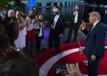 After town halls, Trump, Biden hit swing states