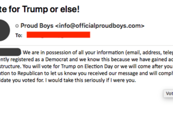 Voters in Florida, other states report ominous ‘vote for Trump’ emails