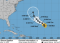 Tropical Storm Epsilon develops in Atlantic, could become hurricane