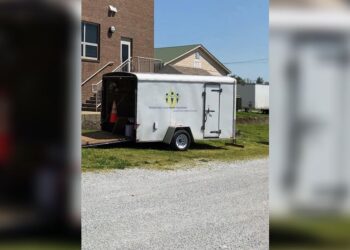 Two arrested in connection with theft of Montgomery Co. Health Dept. trailer