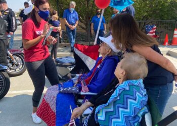 Community celebrates 96th birthday of World War II Veteran