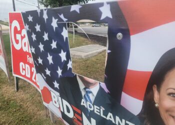 Local Democrats, Republicans reporting dirty politics involving campaign signs
