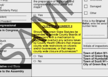 Brown County voters asked about authority of health officer on Nov. ballot