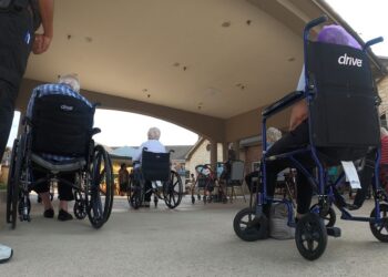 The gift of music brings joy to North Texas nursing home residents as they await COVID restrictions to be lifted