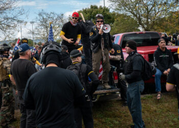 The Proud Boys, Who Trade in Political Violence, Get a Boost From Trump
