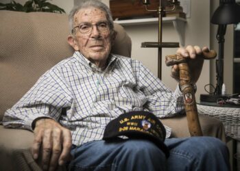 Returning to base: World War II pilot Ed Ryon relies on faith and family for strength
