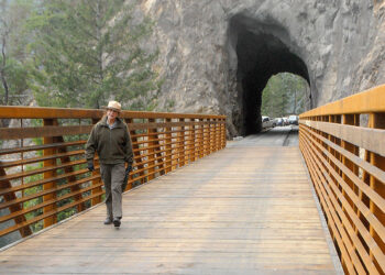 Spruce Railroad trail refurbished | Peninsula Daily News