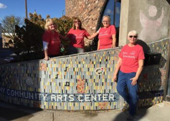 Mosaic art installation makes progress at the Arts Center | Arts and Entertainment