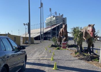 Nashville Superspeedway roars back to life with Jurassic Quest | Entertainment