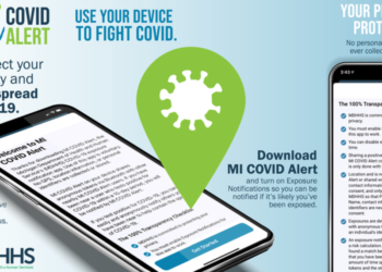 Michigan health department expands COVID contact-tracing app to statewide use