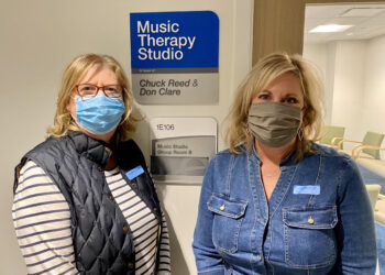 St. Elizabeth Dedicates Music Therapy Room at Cancer Center for Two Local Musicians