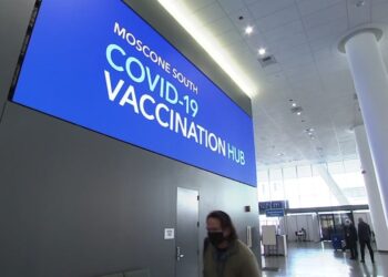 Moscone Center COVID-19 vaccine appointments made even happier by upbeat music playlist