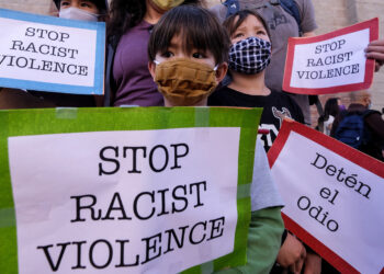 How To Talk About Anti-Asian Racism With Kids And Family : Code Switch : NPR