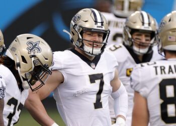 No, there isn’t a real quarterback competition in New Orleans