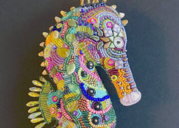 Undersea exhibit showcases textile arts