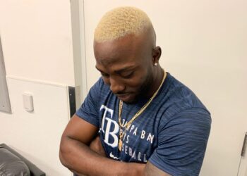 Rays’ Randy Arozarena has new look, same plans