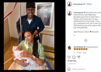 Leslie Odom Jr. is a dad again! | Entertainment