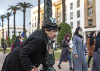AP PHOTOS: Moroccan mimics Charlie Chaplin to mask hardships | Govt-and-politics