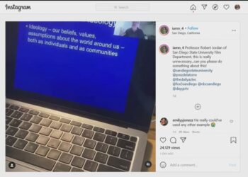 SDSU Professor causes controversy with comments during online lecture