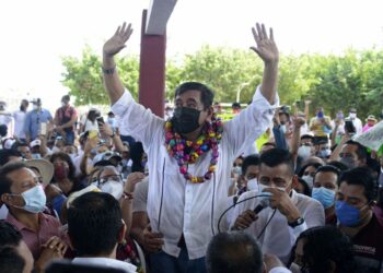 Mexican politician accused of rape vows to block elections unless he can run