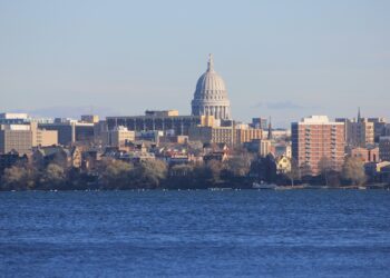 Political billboards pop up across Madison from anonymous dark money group · The Badger Herald