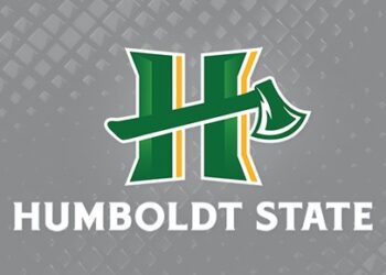 (VIDEO) Humboldt State Unveils Fancy New Sports Logo, Retouches Lumberjack Arena Hardwood | Lost Coast Outpost