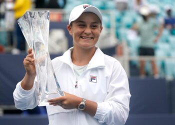 No. 1 Barty Repeats as Miami Champ When Andreescu Retires | Sports News
