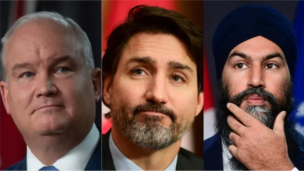 Trudeau, O’Toole and Singh aren’t all talking about the same problems