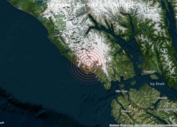 Magnitude 3.0 earthquake strikes near Elfin Cove, Hoonah-Angoon, Alaska, USA / VolcanoDiscovery
